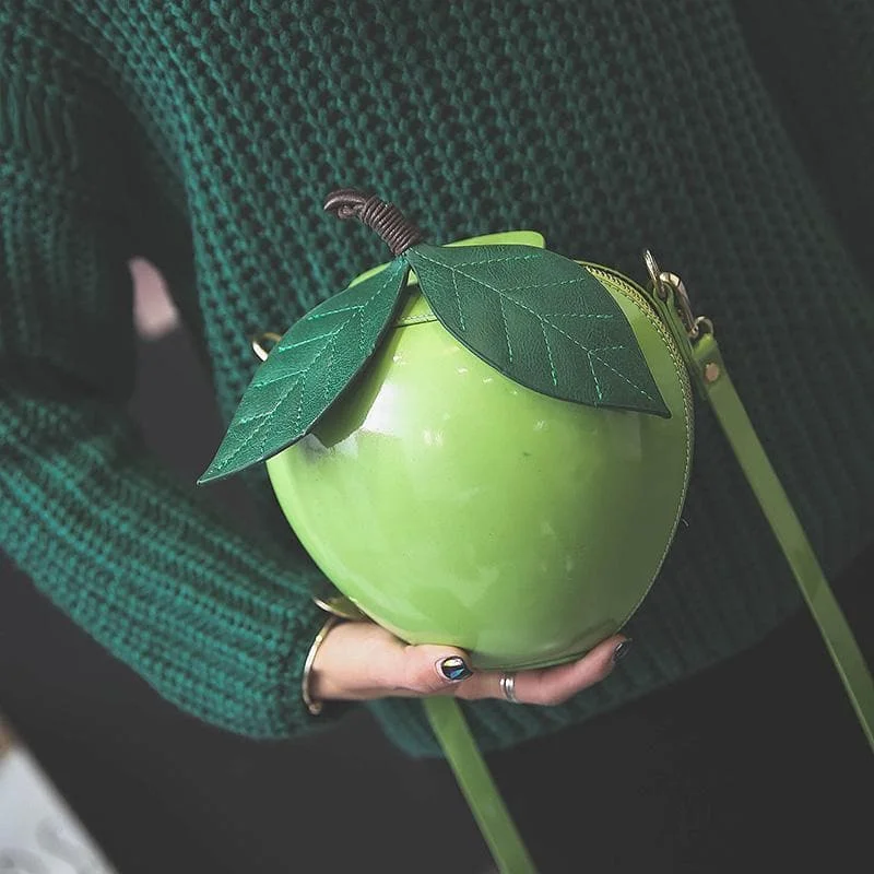 Red/Green Cute Apple Shoulder Bag SP16067