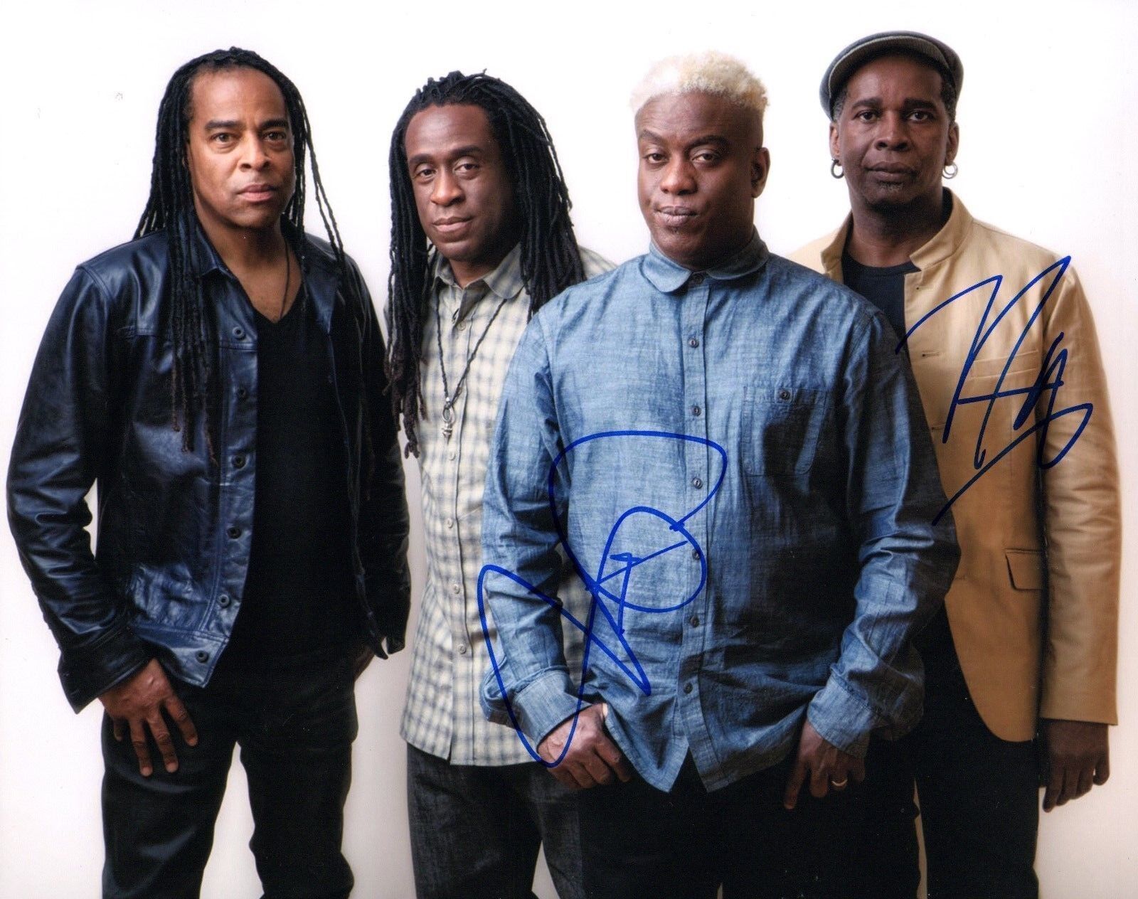 GFA Living Colour Band * COREY GLOVER & VERNON REID * Signed 8x10 Photo Poster painting L2 COA