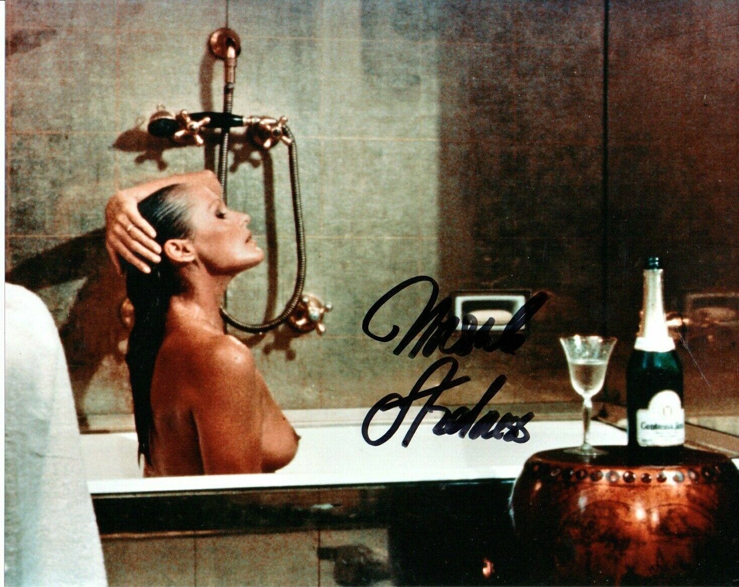 Genuine Hand Signed Ursula Andress Dr No 10 x 8 Photo Poster painting  James Bond Honey Ryder