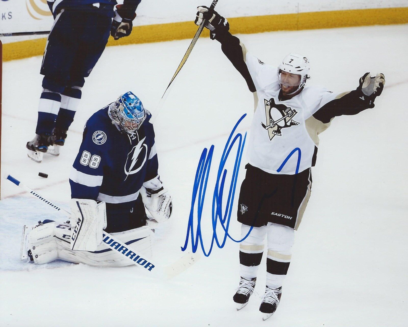 Matt Cullen Signed 8x10 Photo Poster painting Pittsburgh Penguins Autographed COA