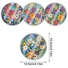 4pcs DIY Diamond Painting Acrylic Coaster Flower Waterproof Cup Coaster、[Everydayedeals]