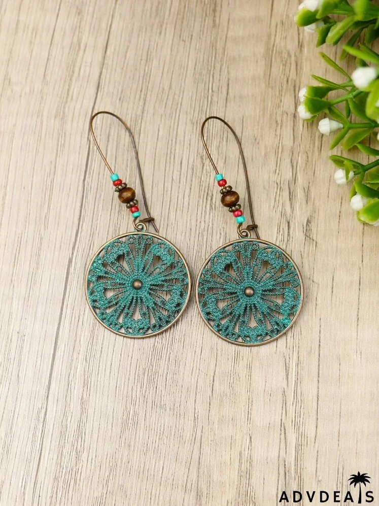 Hollow Out Drop Earrings