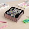 Diamond Painting Wooden Kitten 4 Slots Diamond Painting Storage Box for Adult Beginner