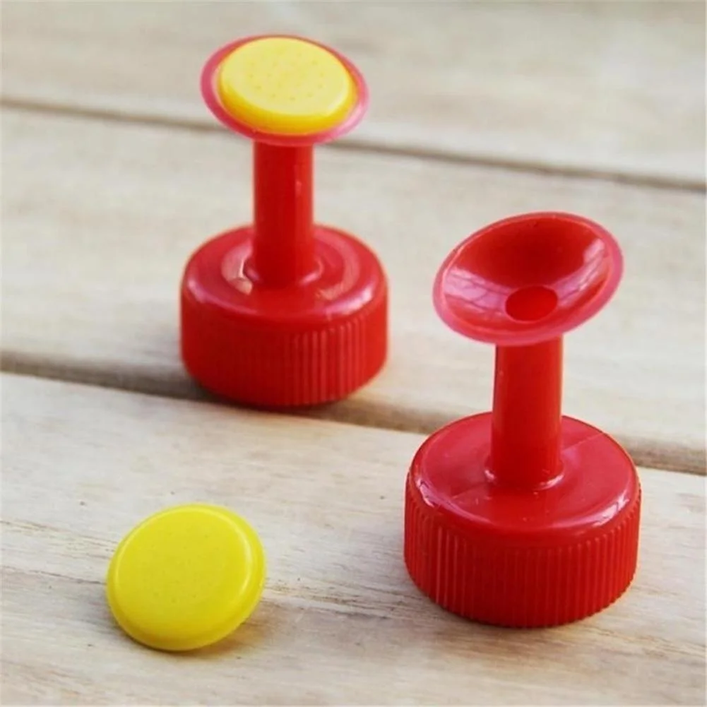 Plastic Portable Home Pot Watering Bottle Water Cans Small Sprinkler Nozzle