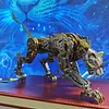 Steampunk Metal Mechanical Leopard 3D Puzzle（215pcs）