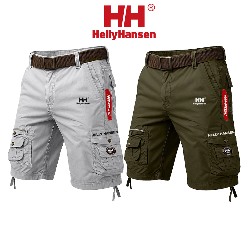 Helly Hansen® Férfi Nyári, Kültéri, Légáteresztő, Többcélú Rövidnadrág, Új (2 db-os csomag)