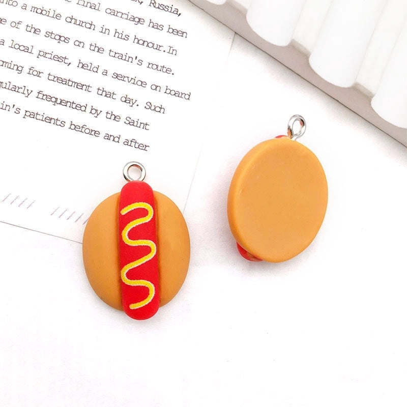 1 Piece Resin Fruit Pendant