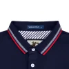 New thin lapel casual sports polo shirt