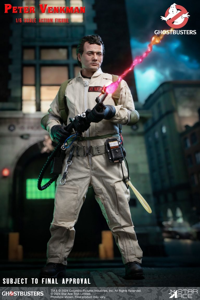 STAR ACE Toys - Ghostbusters 1/6 scale Collectible Action Figure series Peter Venkman SA0151 & Winston Zeddemore SA0154 (Licensed) -