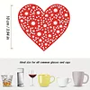 8Pcs Diamond Painting Wooden Love Coaster Diamond Art Kit w/ Holder No-Slip Decor