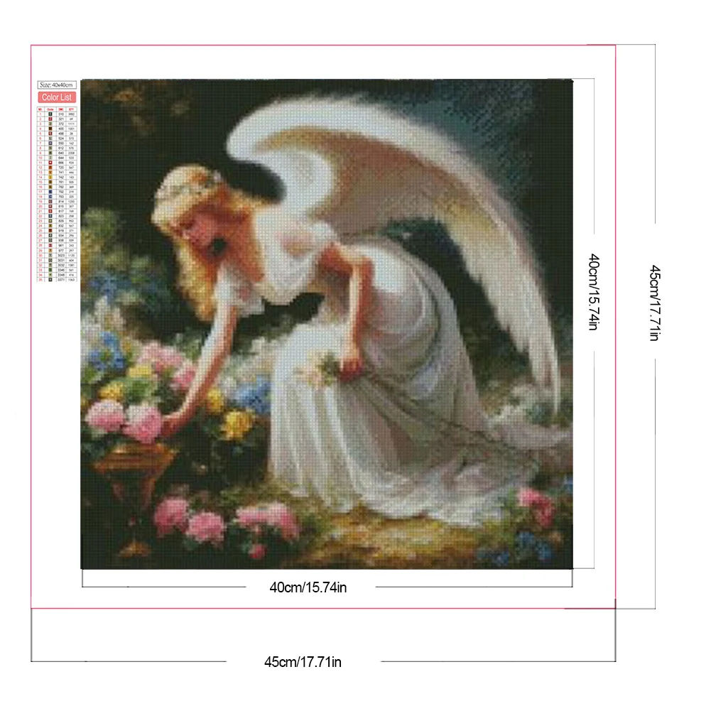 Full Square Diamond Painting 45*45cm - Angel