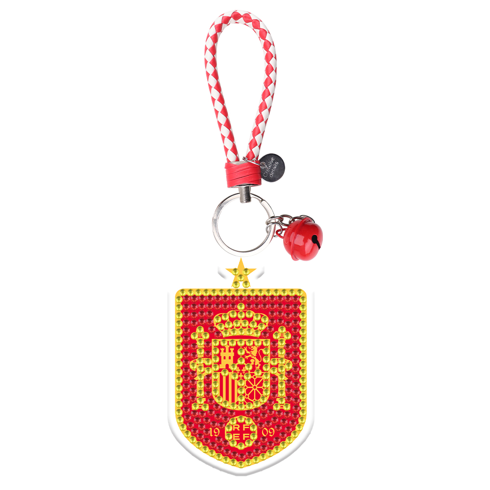 

1PCS Football England National - 5D DIY Craft Keychain, 501 Original