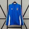 2024 Italy Reversible Windbreaker (White-Blue)Soccer Jersey 1:1 Thai Quality love fball