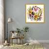 (Counted/Stamped) 14CT/11CT Flowers - Cross Stitch 32x32cm/12.6*12.6in(Brand)
