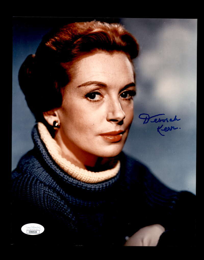 Deborah Kerr JSA Coa Signed 8x10 Photo Poster painting Certified Autograph