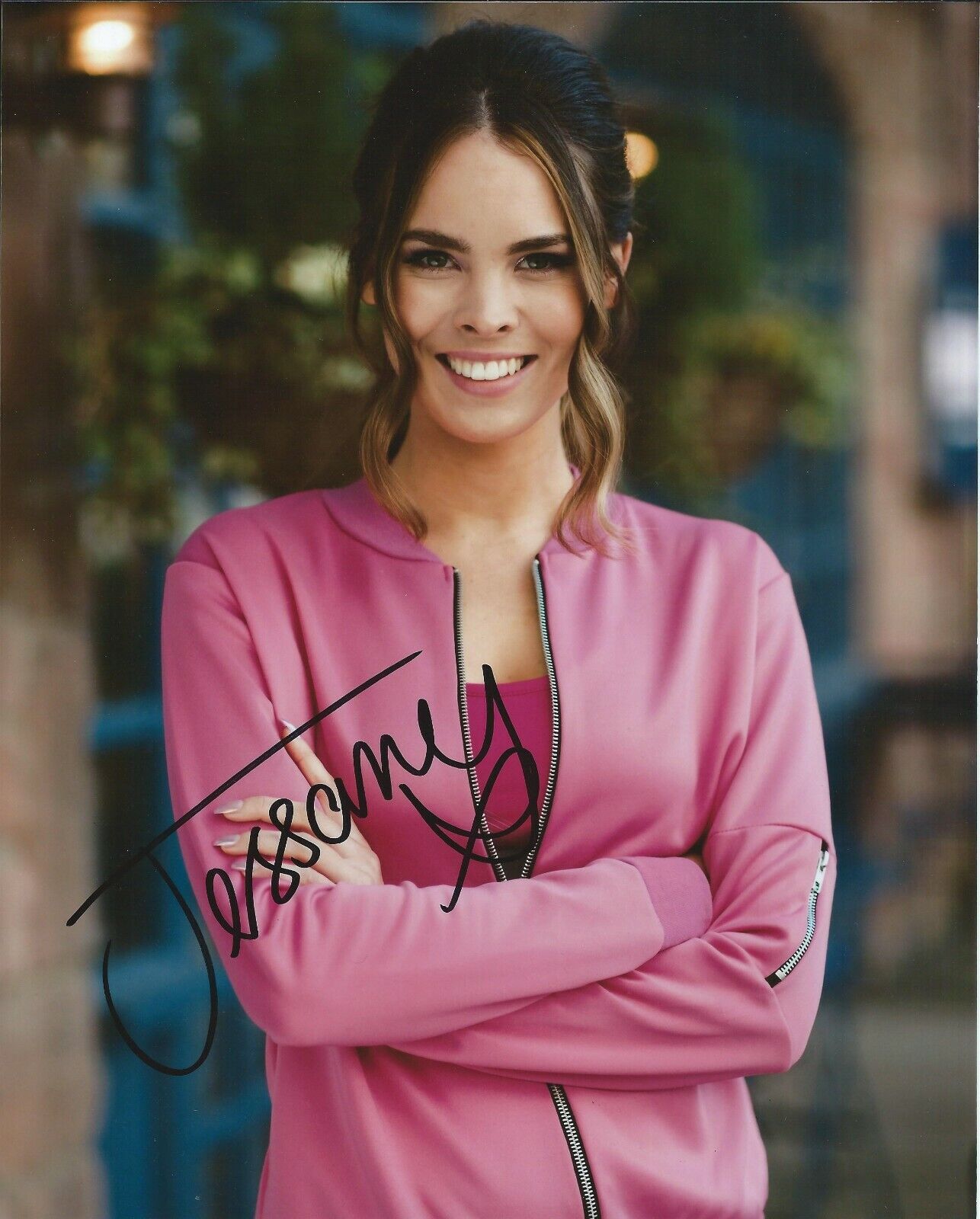 Jessamy Stoddart autograph - signed Hollyoaks Photo Poster painting