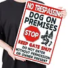 No Trespassing My Dog Is An Asshole - Vintage Metal Signs(12*16Inch) - Warning 
