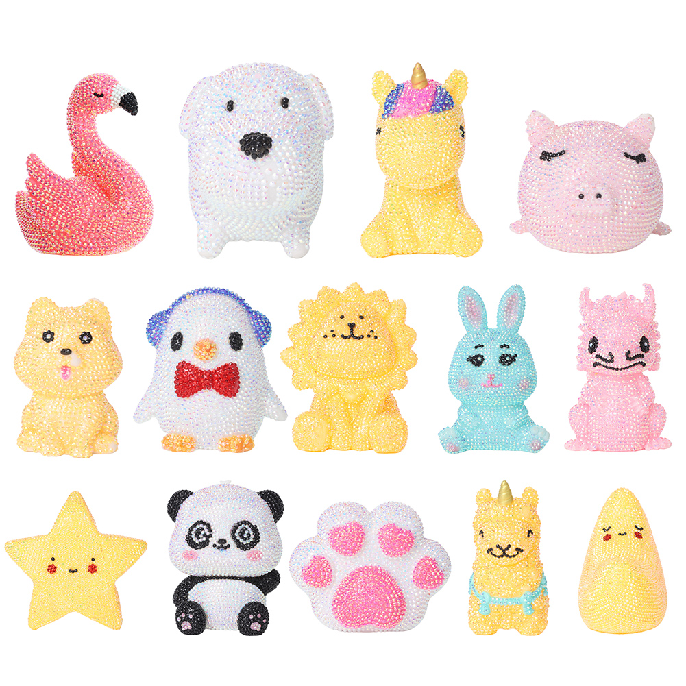 DIY 3D Animal Diamond Painting Night Light Lamp for Boys Girls