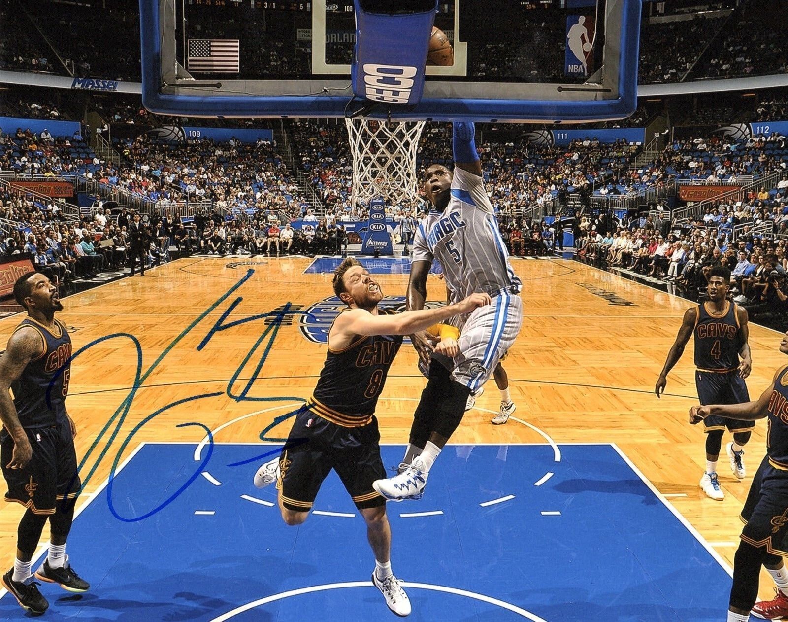 GFA Orlando Magic * VICTOR OLADIPO * Signed 8x10 Photo Poster painting O3 PROOF COA