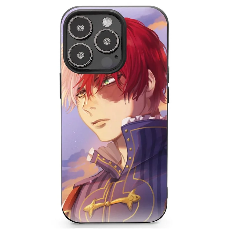 Shoto Todoroki Anime My Hero Academia Phone Case(45) Mobile Phone Shell IPhone 13 and iPhone14 Pro Max and IPhone 15 Plus Case - Heather Prints Shirts