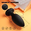 2 in 1 Butt Plug with 7 Rotating and Vibrating Modes Anal Vibrator--Pearlconch