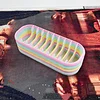 uk.everydayedeals 12-Compartment Gradient Color Diamond Bead Storage Organizer Box