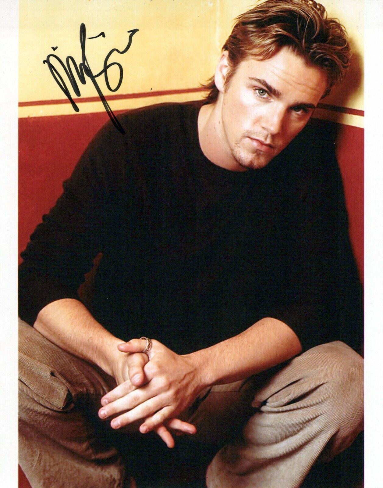 Riley Smith head shot autographed Photo Poster painting signed 8x10 #1