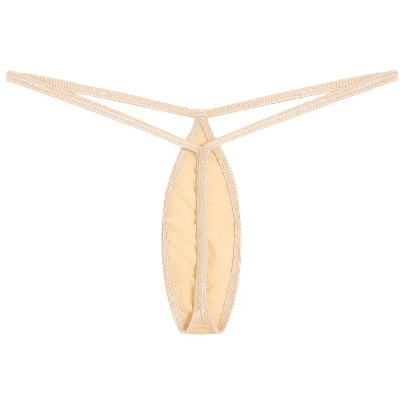 Billionm Bikini Thong Women Underwear Seamless Low-rise Ice Silk G-string Sexy Lingerie Briefs 2023 Thongs Women Underwear