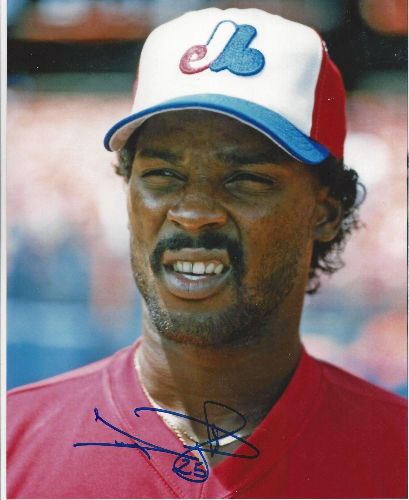 George Wright Autographed 8x10 Montreal Expos#1