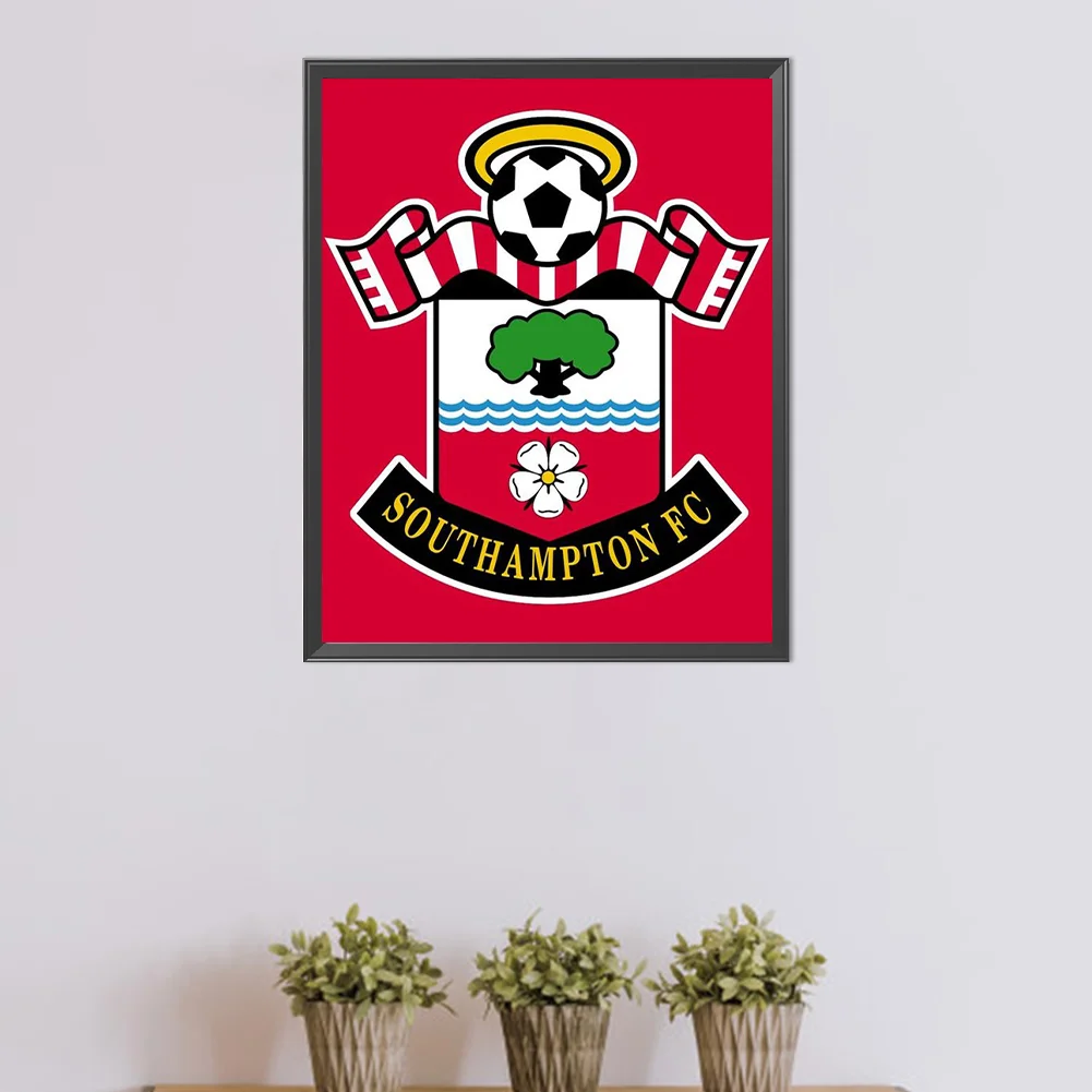 Partial AB Diamond Painting - Full Round Drill - Southampton F.C.(Canvas|45*55cm)