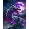 (Multi-Style) Dragon-11CT Stamped Cross Stitch 40*50cm/40*60cm(Big Size)