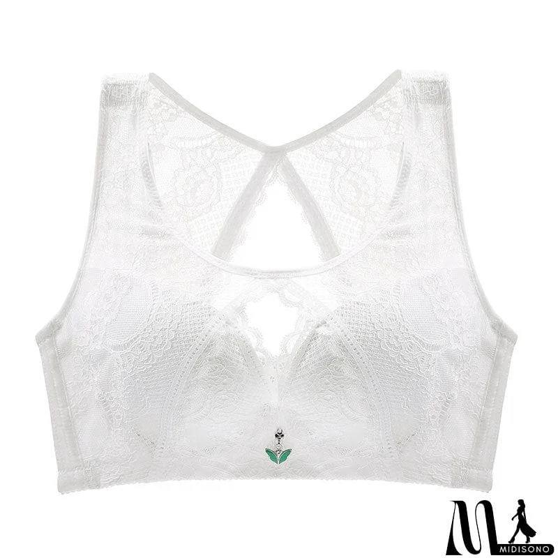 MidiSono - Women's Anti Sagging Sexy Lace Busty Bras