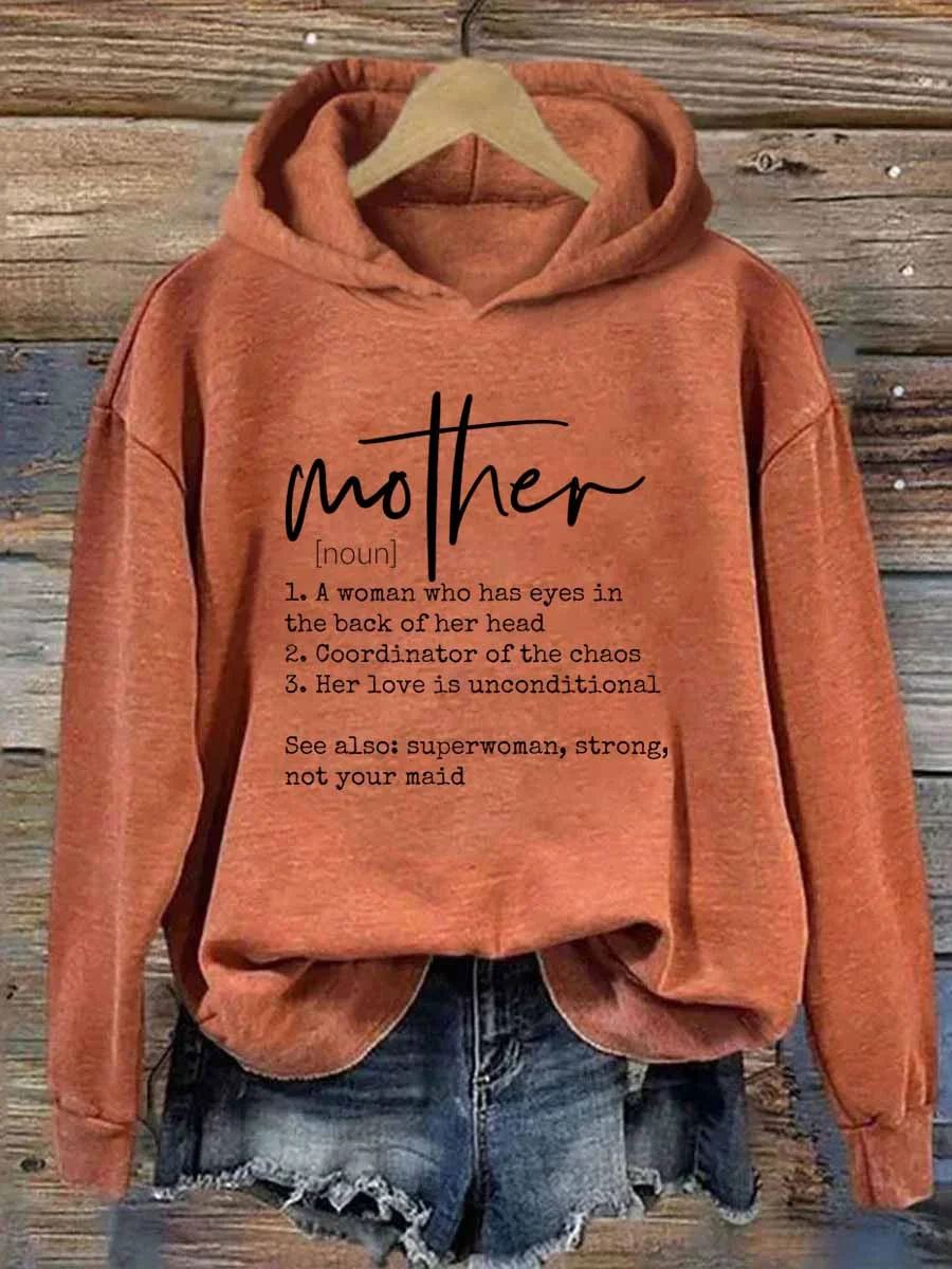 Mother Definition Hoodie