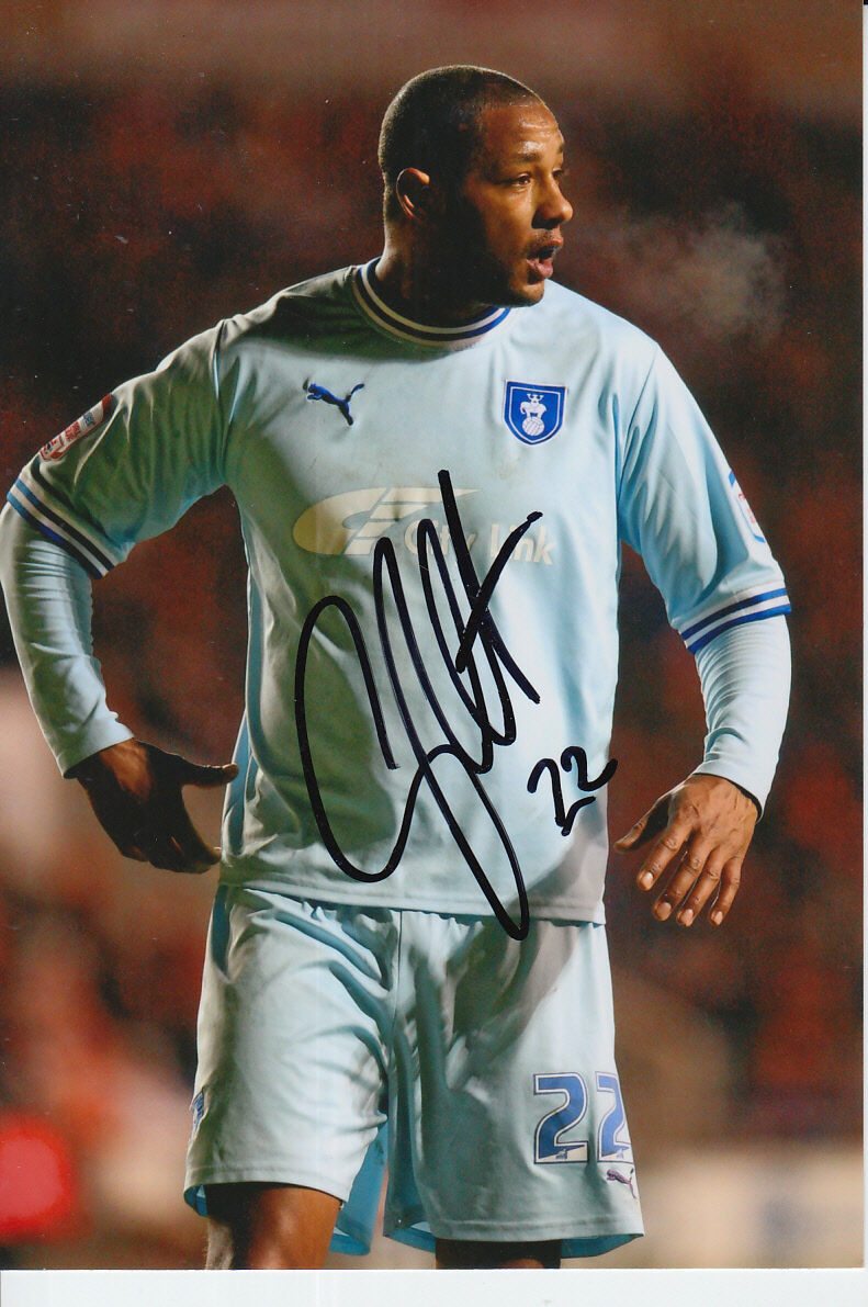 COVENTRY CITY HAND SIGNED CLIVE PLATT 6X4 Photo Poster painting 14.