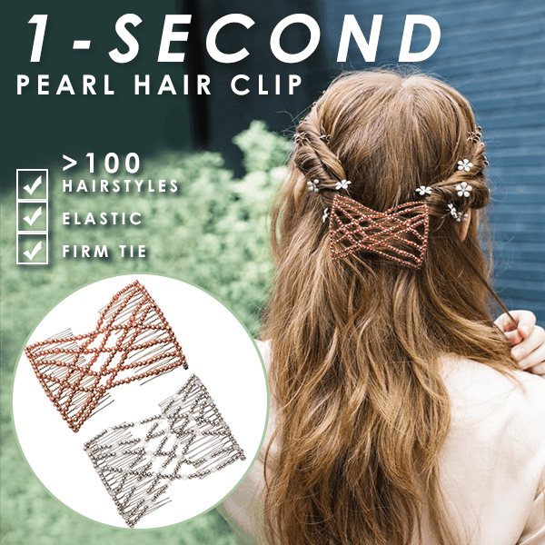 1-Second Pearl Hair Clip Set (BUY 1 GET 1 FREE)