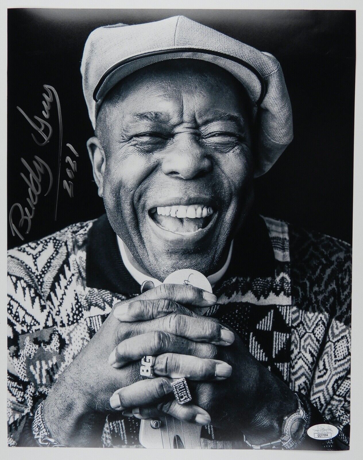 Buddy Guy JSA 11x14 Autograph Signed Photo Poster painting