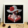 Elegant Lady -Crystal Rhinestone Diamond Painting