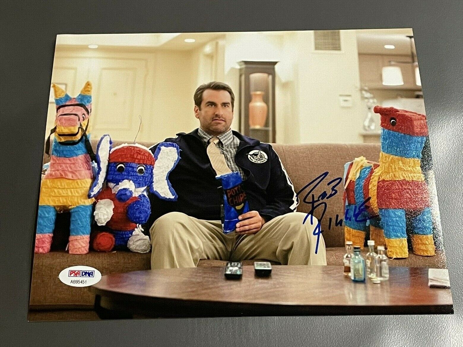 Rob Riggle in 21 Jump Street signed 8x10 autographed Photo Poster painting PSA COA