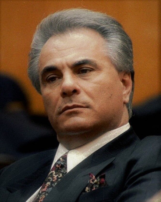 JOHN GOTTI 8X10 Photo Poster painting MAFIA ORGANIZED CRIME MOBSTER MOB PICTURE COLOR