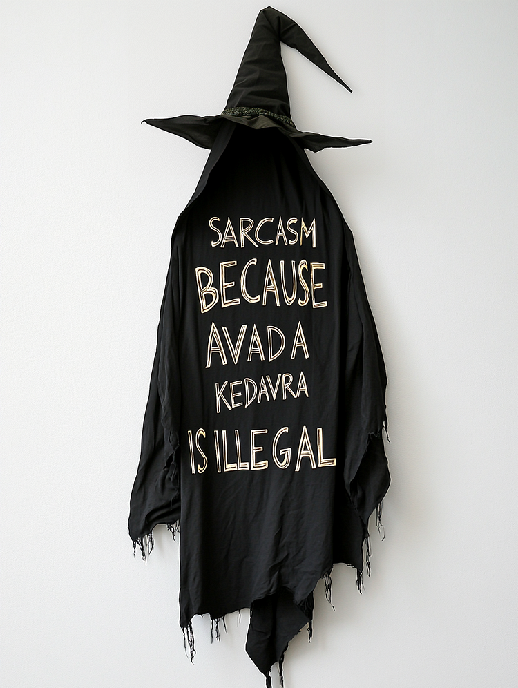 HARRY POTTER AVADA KEDAVRA SPELL Cape 705c