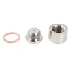 1pcs-M18x1.5 O2 Sensor Adapter Stainless Steel Nut Bung O2 Sensor Bung (Convex)