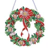 Diamond Painting Christmas Wreath Pendant