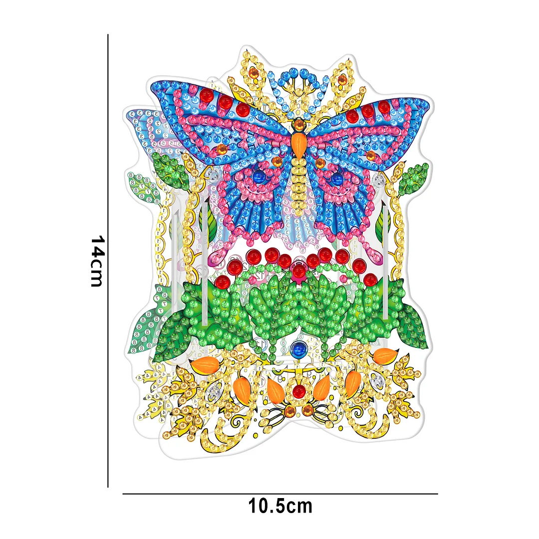 DIY Diamond Painting Pen Holder - Butterfly