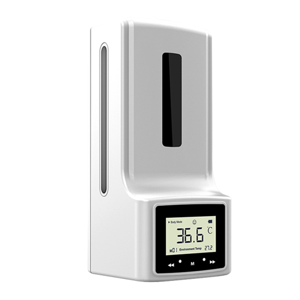 

Automatic Induction Wall-Mounted Thermometer Soap Dispenser with Alarm, 501 Original