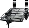 RC Trailer Metal 1/10 Scale Trailer Kit, for RC Crawler axial SCX10 D90 Wrangler TRX6 TRX4 Redcat GEN8 RGT 86100 SMT CFX CC01 CC02 LC80 trx4 Upgrades (RC Trailer Kit)