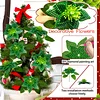 8Pcs 3D Green Artificial Flowers DIY Desktop Diamond Art Kit