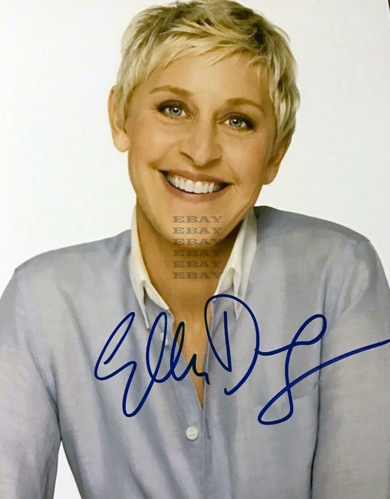 Ellen DeGeneres Autographed Signed 8x10 Photo Poster painting Reprint