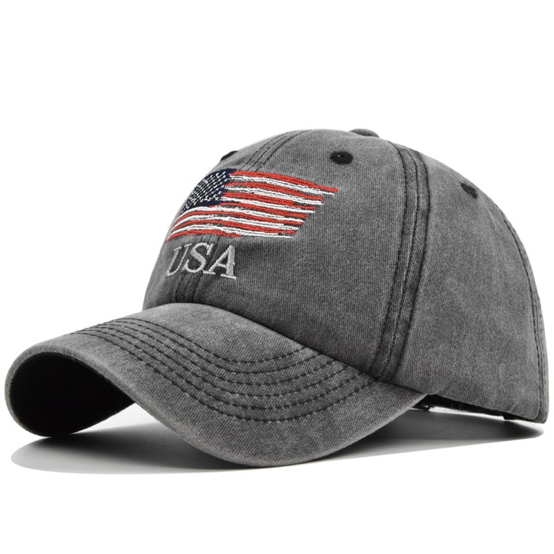 American Flag Pattern Baseball Cap