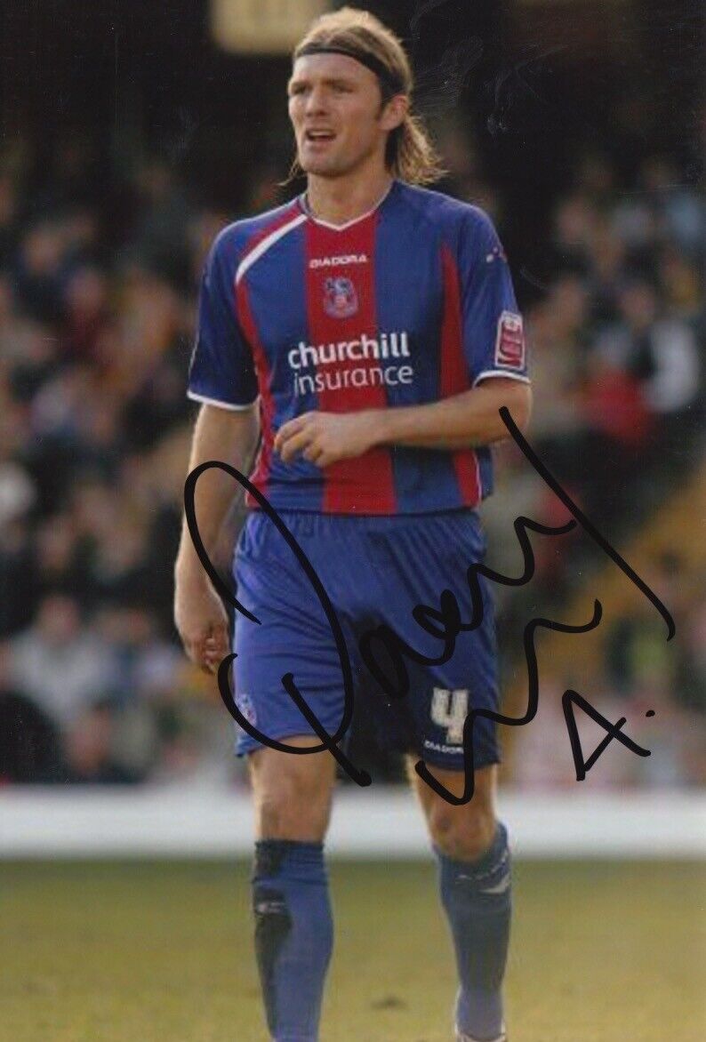 CRYSTAL PALACE HAND SIGNED DARREN WARD 6X4 Photo Poster painting 1.