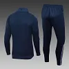 2023/2024 Real Madrid Long Zipped Jacket Royal Blue Football Shirt 1:1 Thai Quality Set